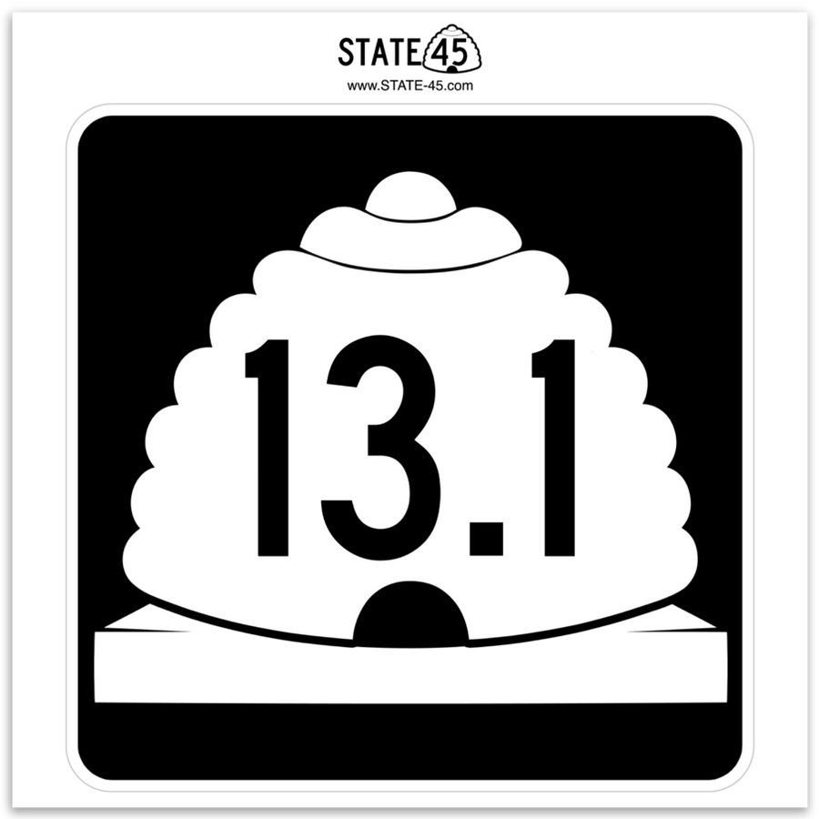 13.1 Beehive Sticker