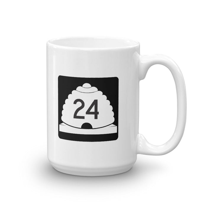 U24 Road Sign Mug
