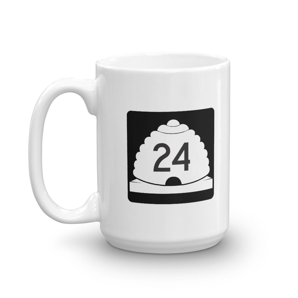 U24 Road Sign Mug